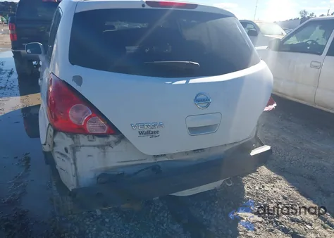 2007 Nissan Versa 1.8S из США, поврежденный, VIN 3N1BC13E17L388112